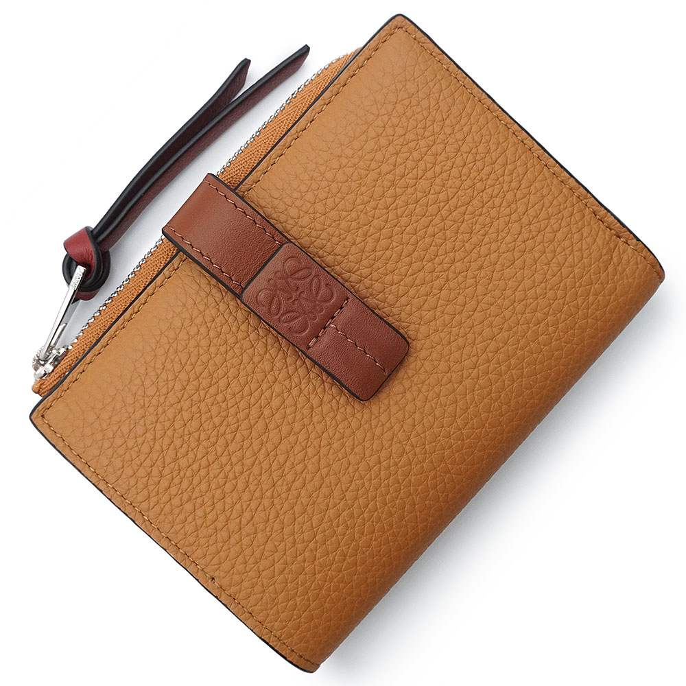 楽天市場】【新品】 ロエベ 二つ折り財布 パズル スリム コンパクト