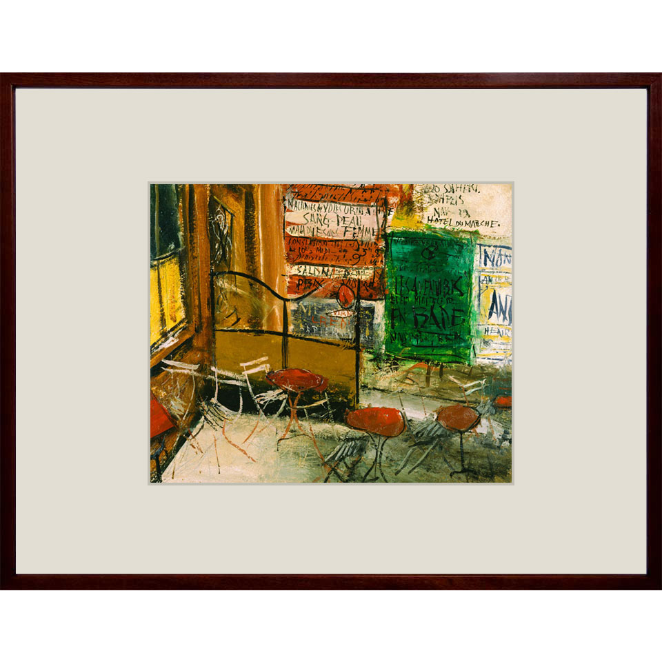 楽天市場】佐伯祐三 絵画 広告貼り F8号 送料無料 【複製】【美術印刷