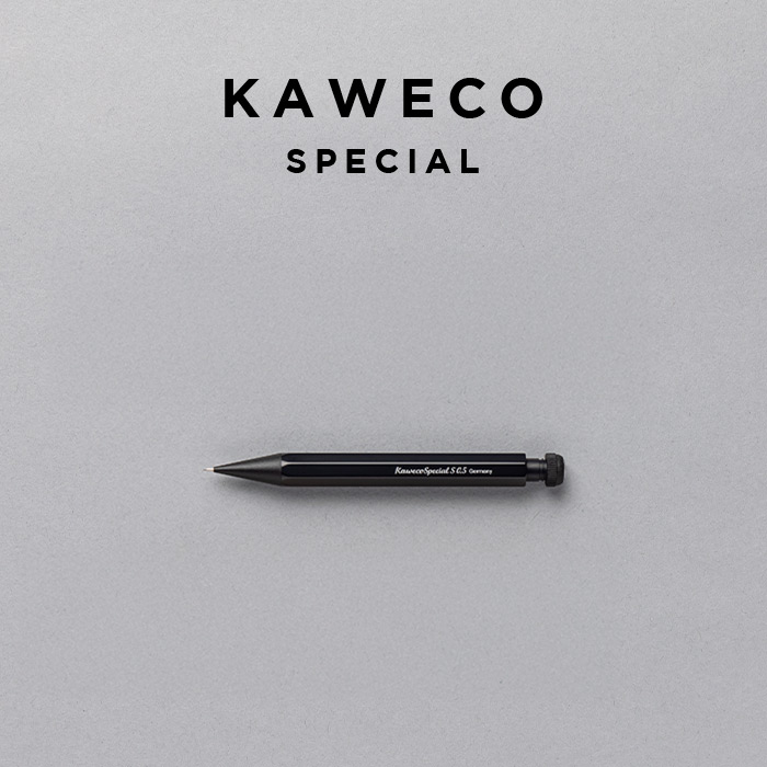 楽天市場】KAWECO SPECIAL MECHANICAL PENCIL 0.5MM BLACK カヴェコ