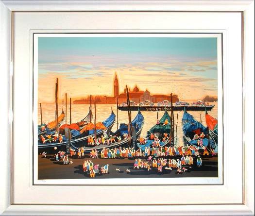 楽天市場】ヒロヤマガタ シルクスクリーン 1995 そよ風に乗って