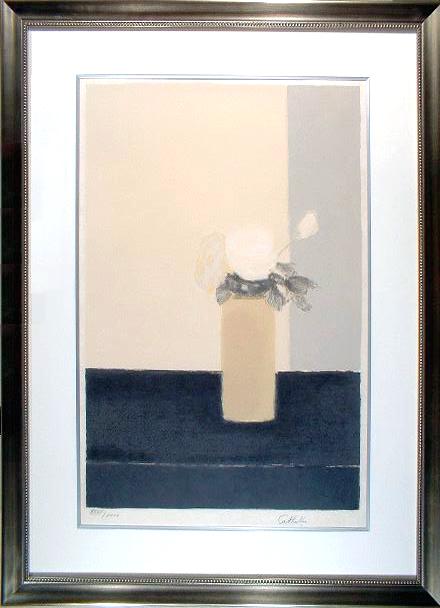 楽天市場】ベルナール カトラン リトグラフ 1988年 赤いテーブルの