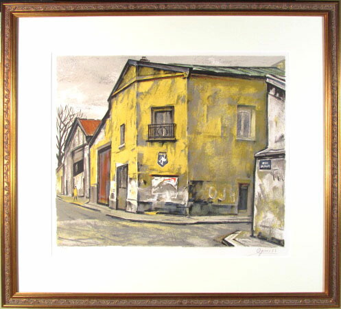 楽天市場】荻須高徳 リトグラフ ル・ポンヌフ 1985 : ギャラリー