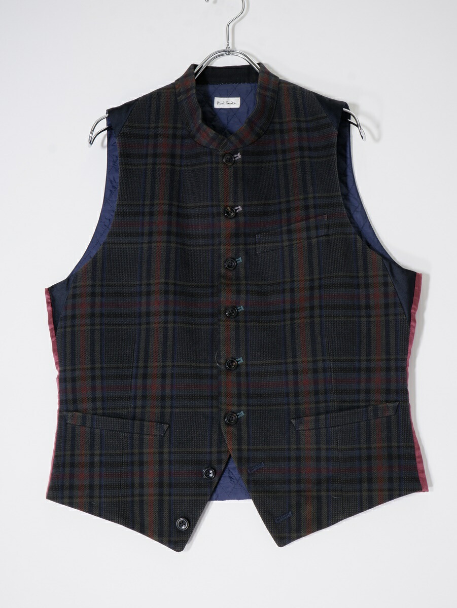 楽天市場】Paul Smith ポールスミス ベスト サイズ:L ピンチェック