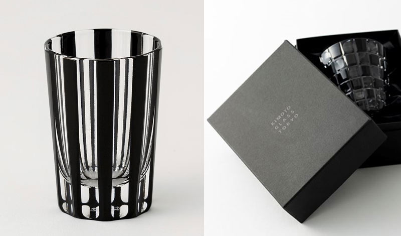 楽天市場】木本硝子 黒切子 KUROCO(くろこ) ストライプ タンブラー