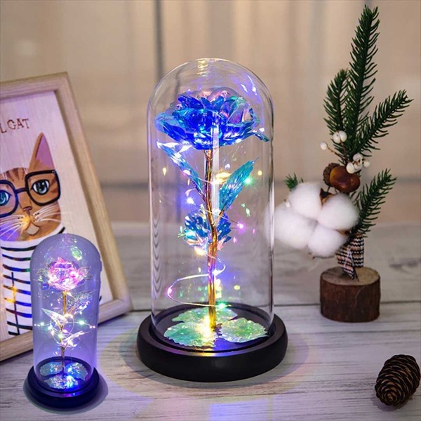 Doum ドーム クリスタル ガラス 蝶の装飾付き置時計 卵型 Doum ドーム