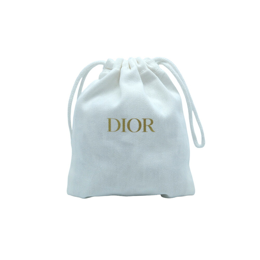 楽天市場】クリスチャンディオール DIOR フリルポーチ ロゴ入り 巾着