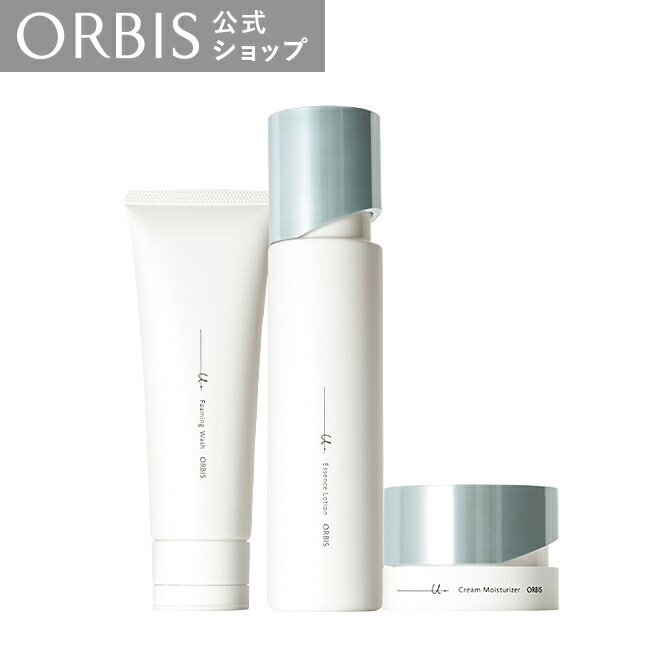 ORbis Uエッセンスローション.クレンジング.ジェルモイスチャライザー.洗顔