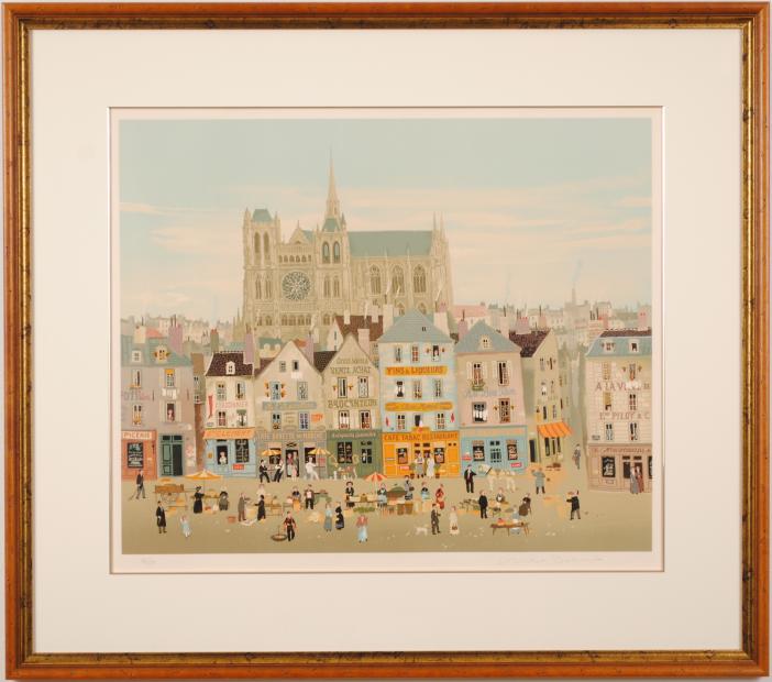 楽天市場】ミッシェル・ドラクロワ 夜のノートルダム パリ 絵画 風景画