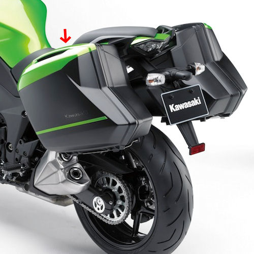 楽天市場】KAWASAKI純正 カワサキ J99994-0866 パニアケース（左右