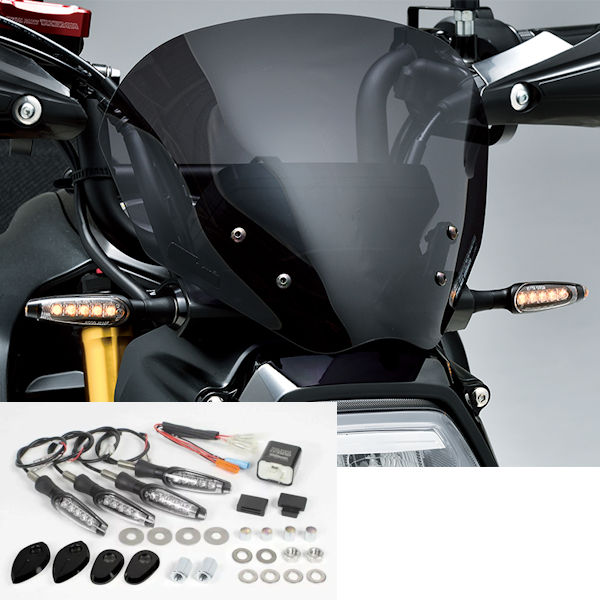 楽天市場】SP武川 タケガワ 09-11-0257 メーターバイザーキット ホンダ