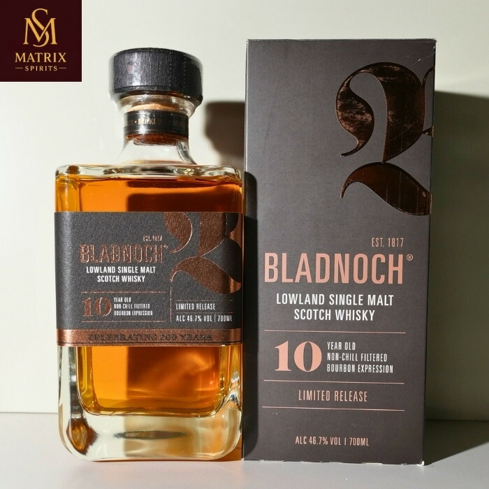 楽天市場】ブラドノック 10年 700ml 46.7度 正規輸入品 箱付 Bladnoch