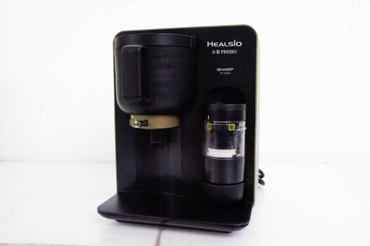 SHARP 節約 HEALSIO お茶PRESSO ブラック系 TE-GS10A-B SHARP HEALSIO