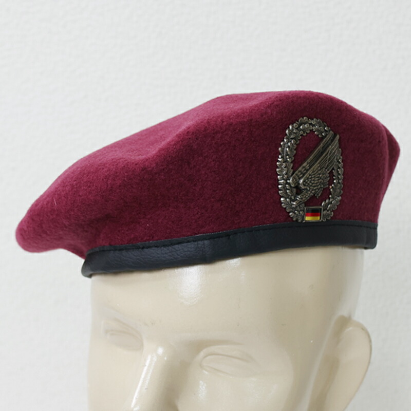 ドイツ連邦軍 制帽(砲兵科) サイズ58cm ドイツ連邦軍 制帽(砲兵科