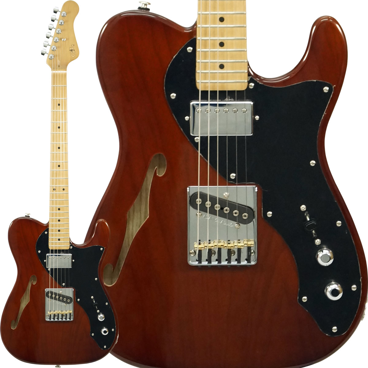 楽天市場】G&L Tribute Series ASAT CLASSIC BLUESBOY SEMI-HOLLOW (3