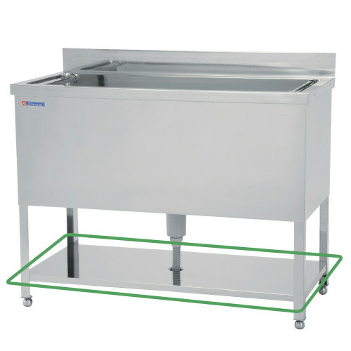 楽天市場】【国産】ステンレス製 扉付きドッグバスLL−1200