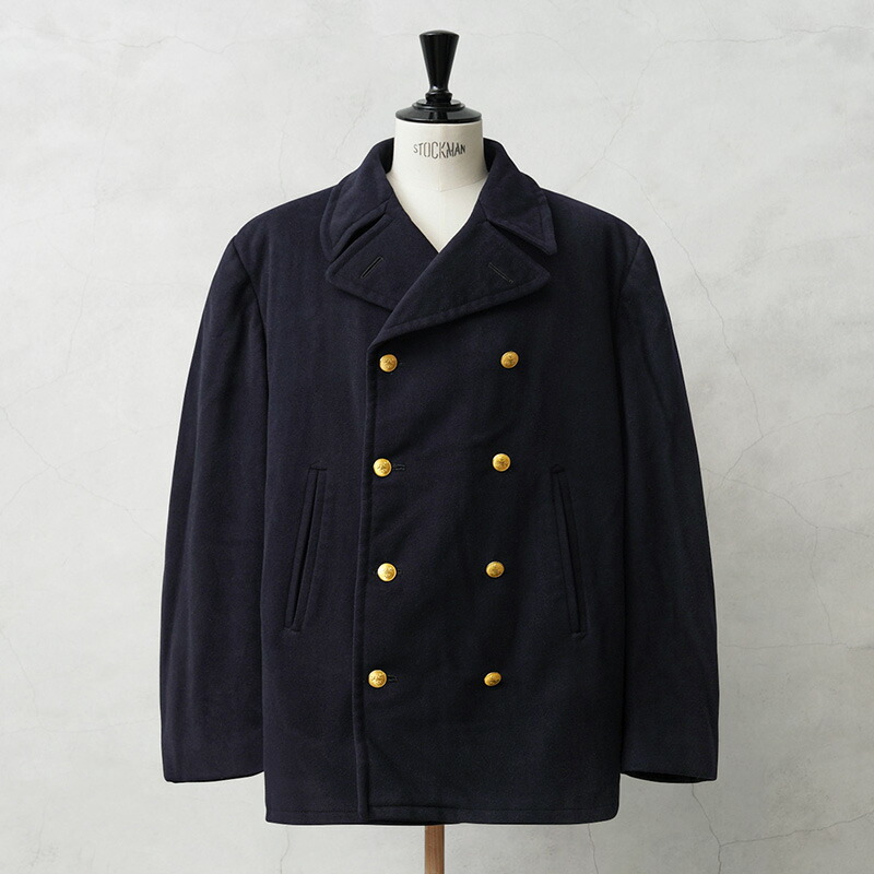 楽天市場】実物 USED スウェーデン軍 ダブルフェイス 8ボタン ウール