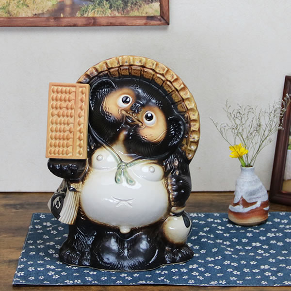 楽天市場】信楽焼 たぬき しがらきたぬき 送料無料 そろばん 狸 タヌキ