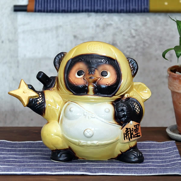 楽天市場】信楽焼 忍者たぬき 送料無料 狸 たぬき タヌキ ニンジャ に