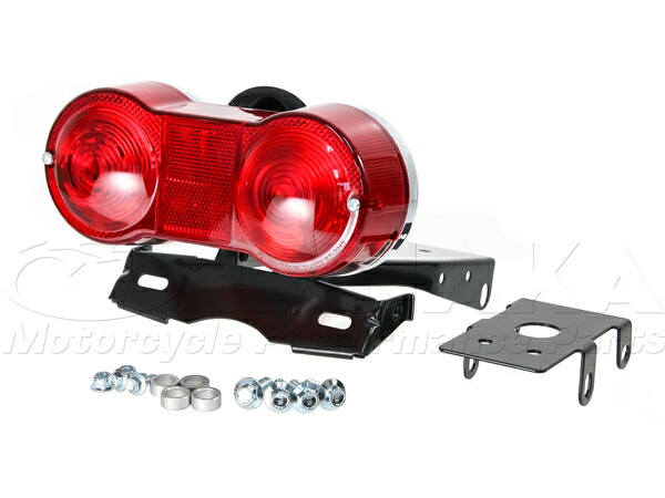 楽天市場】GT380 テール 土台+ランプ 赤 : カスタムパーツ DJ