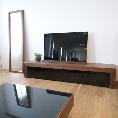 ショコラ テレビボード（ウォールナット） | ヒラシマ(HIRASHIMA