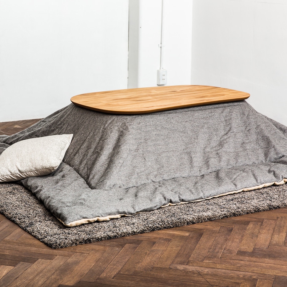 ラスモ コタツテーブル(クルミ) | ニチビウッドワークス(Nichibi