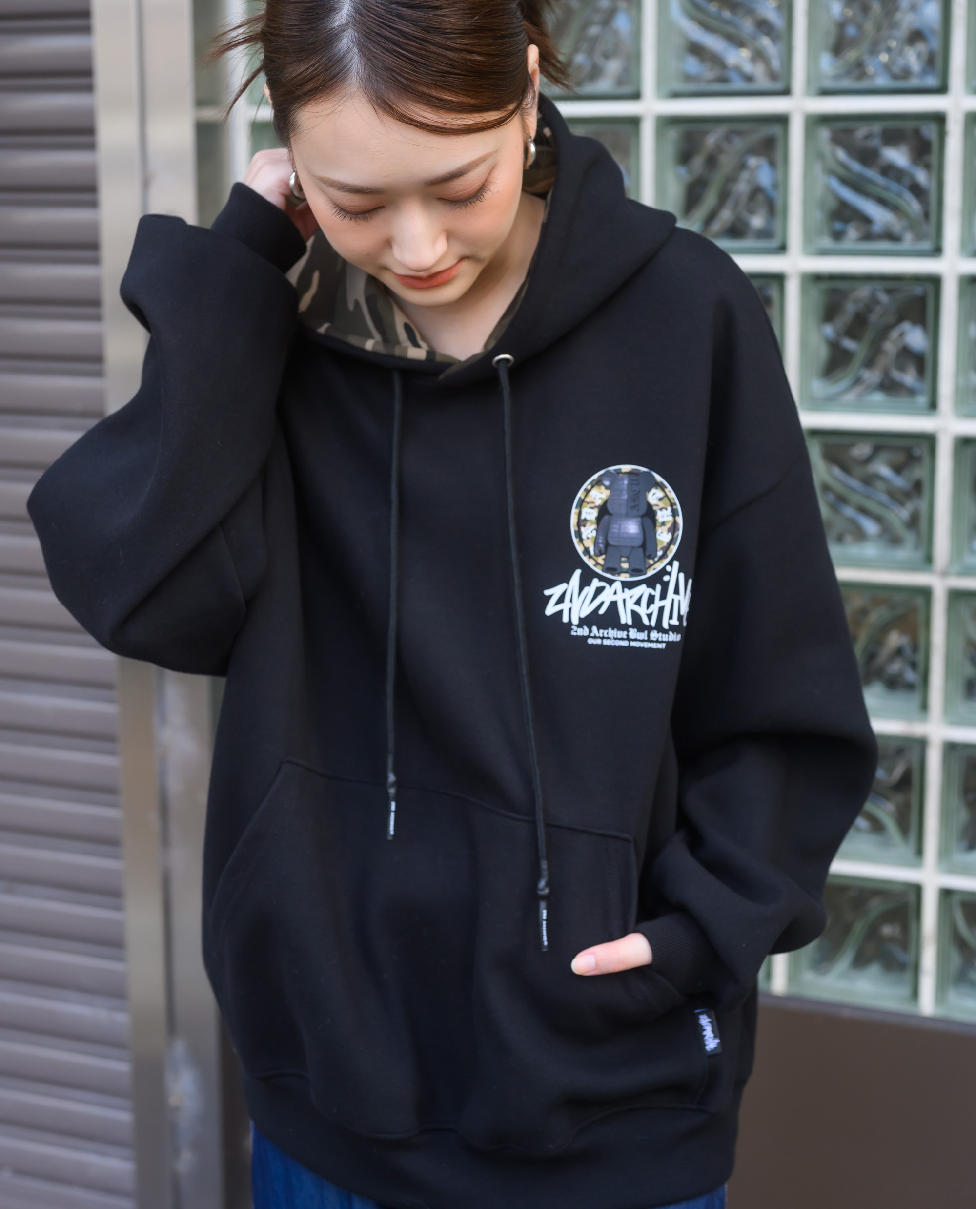 2ND ARCHIVE】2ND ARCHIVE HOOD【ユニセックス】 - YEVS