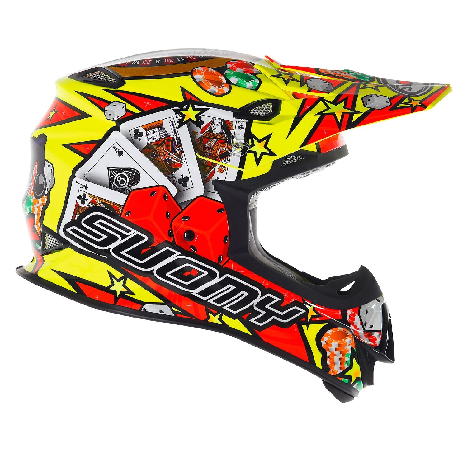 Suomy MX Jump Jackpot Off Road Motorcycle Helmet (XS - 2XL)