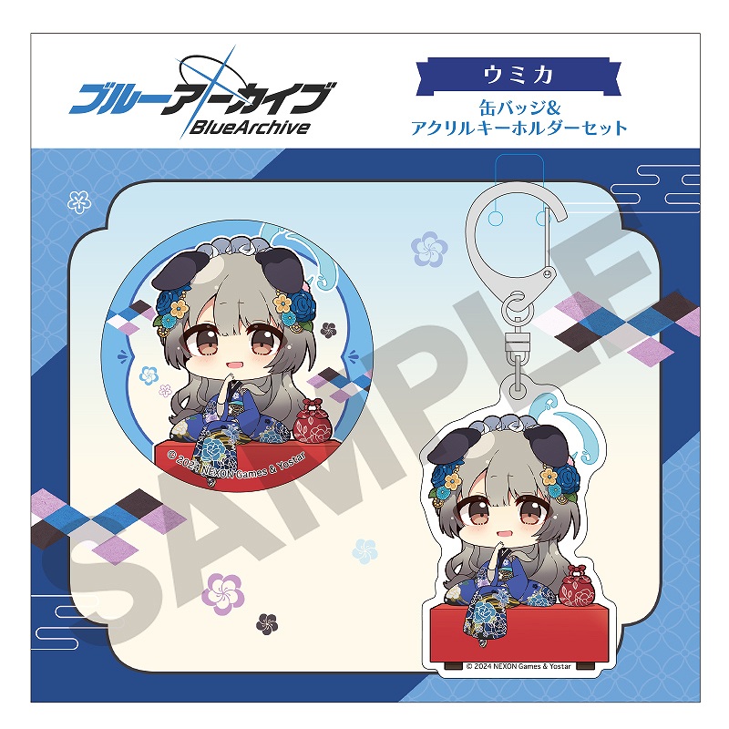 Yostar OFFICIAL SHOP ONLINE / ミニキャラ缶バッジ＆アクキーセット