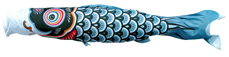 徳永鯉 鯉のぼり ベランダ用 友禅鯉 1m 6点 ウェイトセット 鯉3匹 徳永