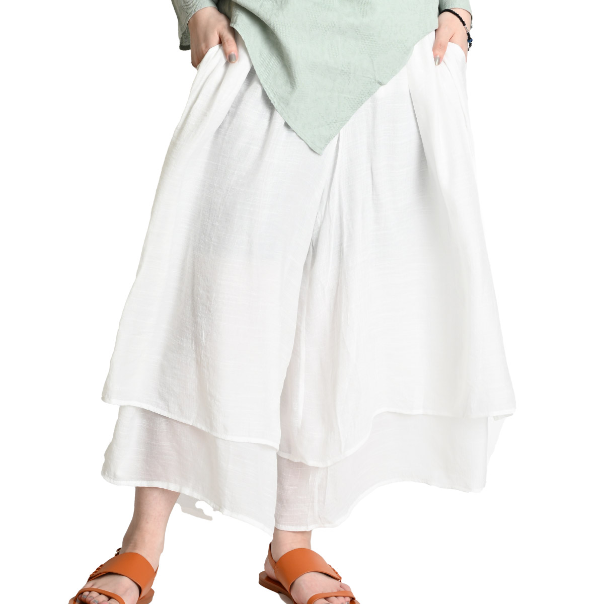 marai（マーライ） ワイドパンツ レディース 春 夏 ガウチョパンツ