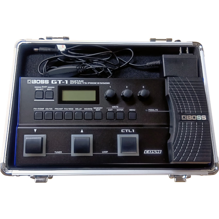 BOSS（ボス） マルチエフェクター GT-1 純正アダプター＆エフェクター