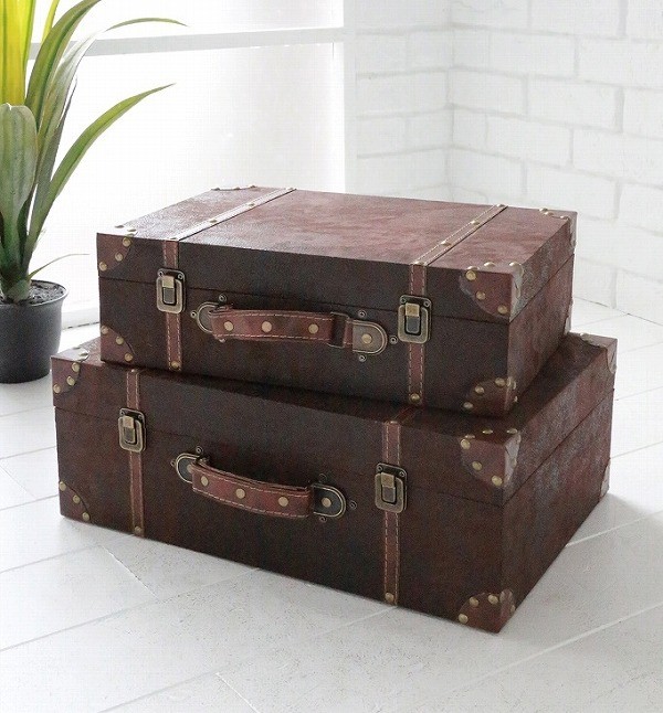 レザートランク 2個セット (COVENT GARDEN コベントガーデン