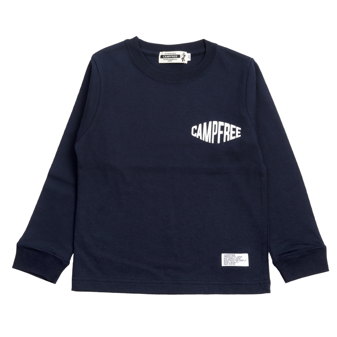CAMPFREE 親子 ペアtシャツ ロンT ロングtシャツ 長袖tシャツ 兄弟 お