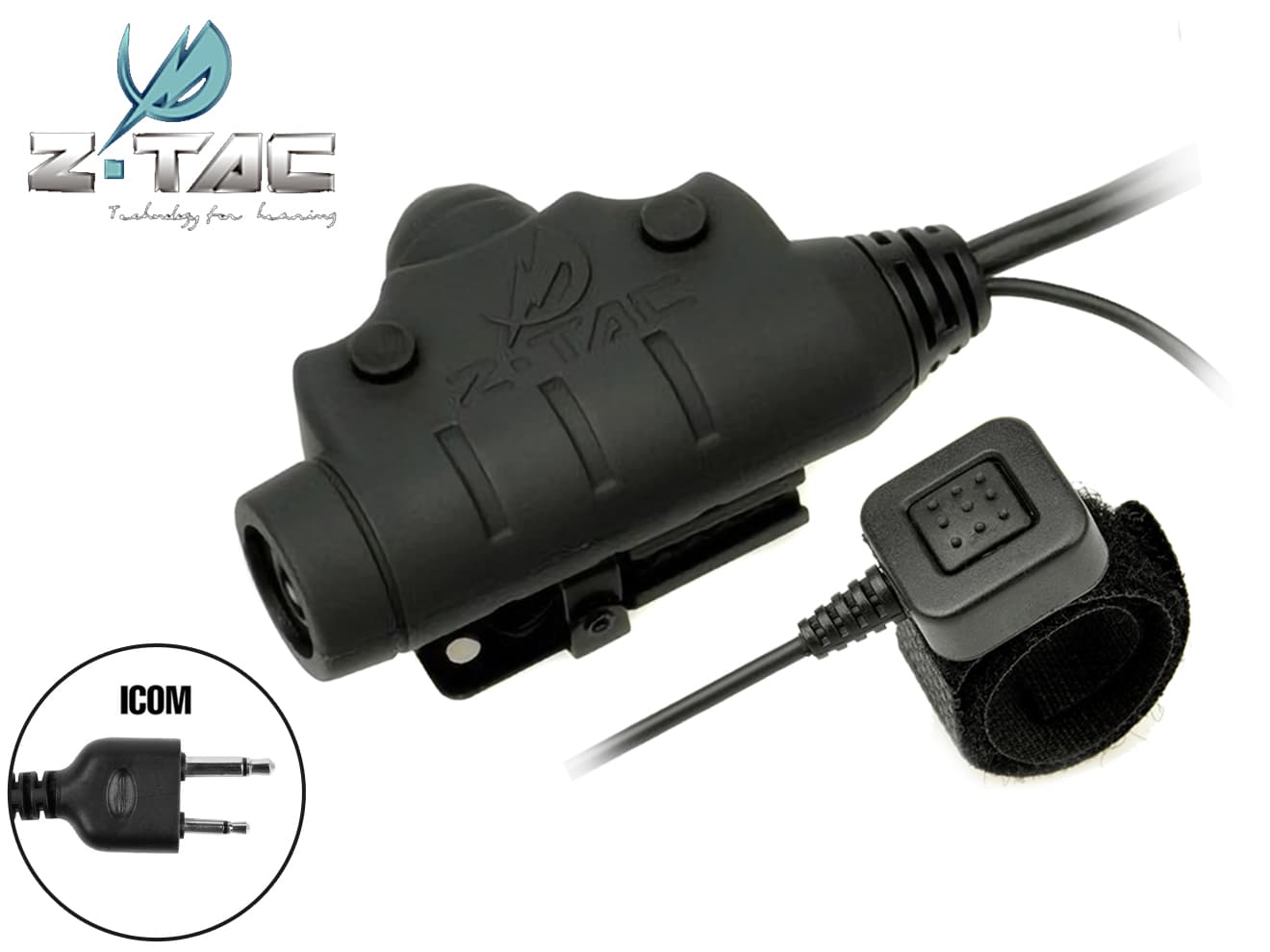 Z-115I 【正規取扱店】 Z TACTICAL NEXUS U94タイプ PTTスイッチ ICON