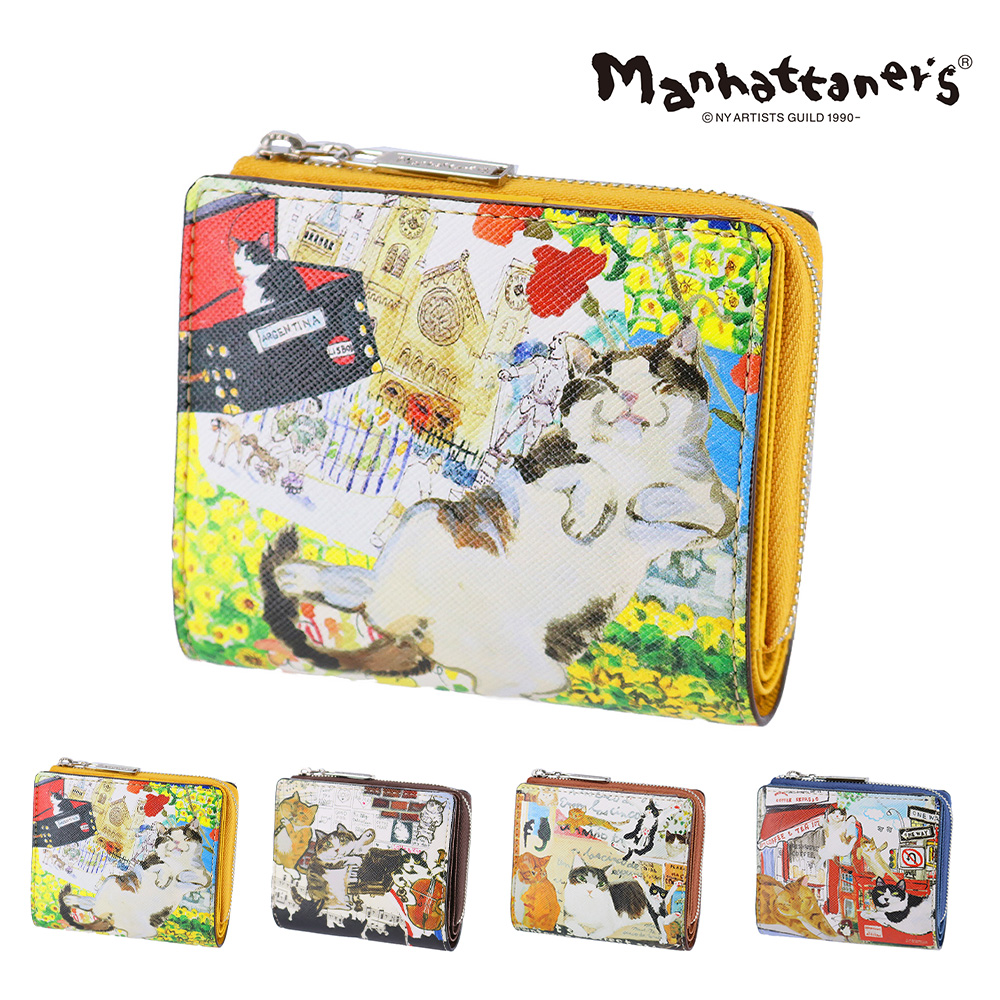 Manhattaner's（マンハッタナーズ） 最大P+16% 財布 二つ折り財布 2