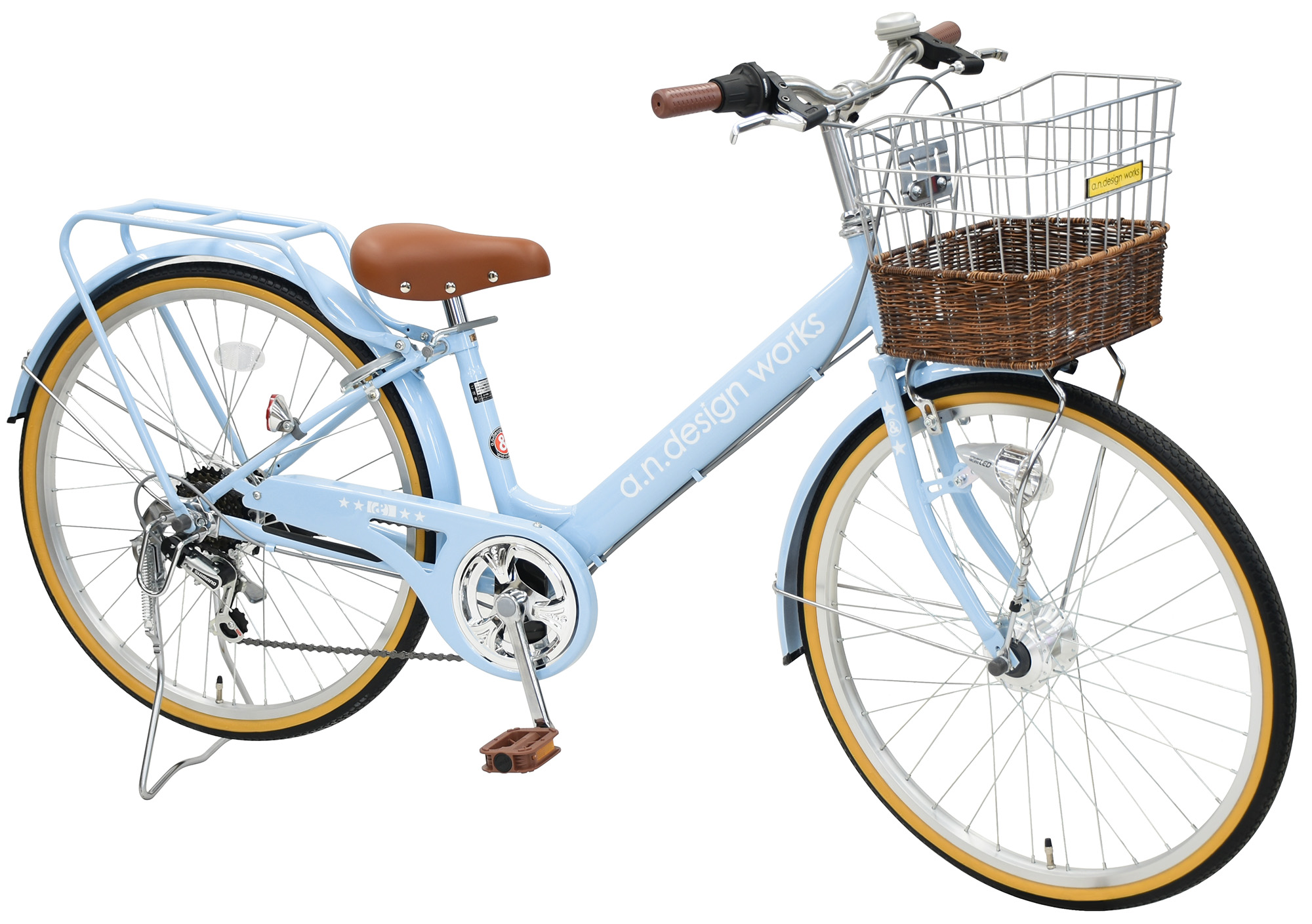 a.n.design-works 訳あり大特価 完全組立ヤクシン 自転車 子供用 22