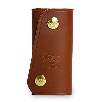 IL BISONTE（イルビゾンテ） キーケース スナップボタンキーケース