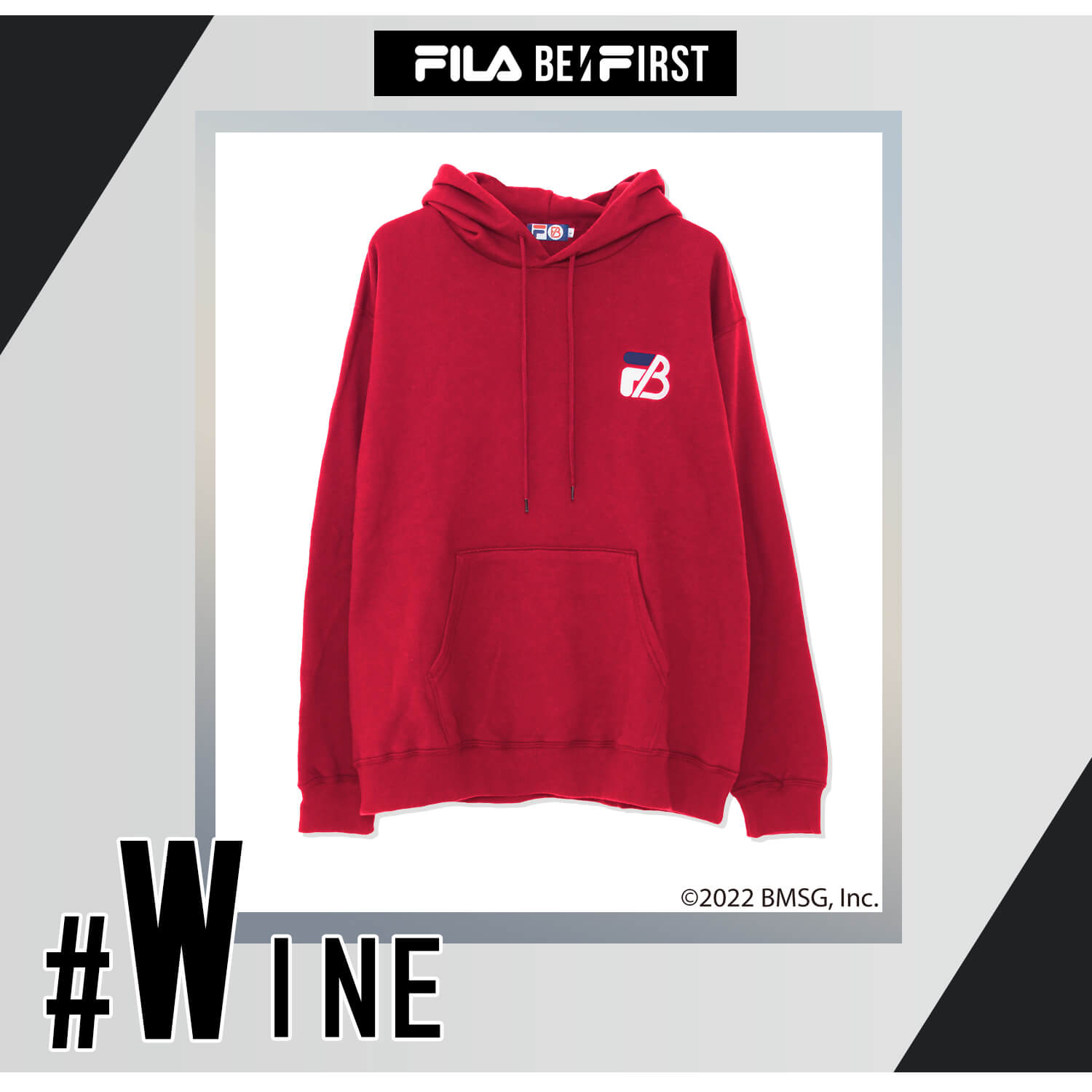 FILA（フィラ） 特価 BE:FIRST ビーファースト パーカー メンズ