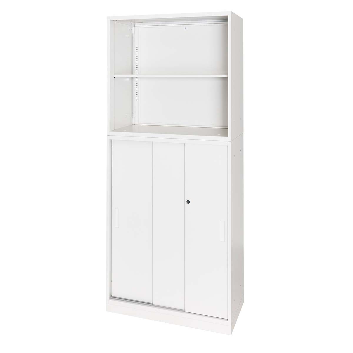 オフィスコム 法人様限定 スチール書庫 アーチー 上置き用オープン＋下