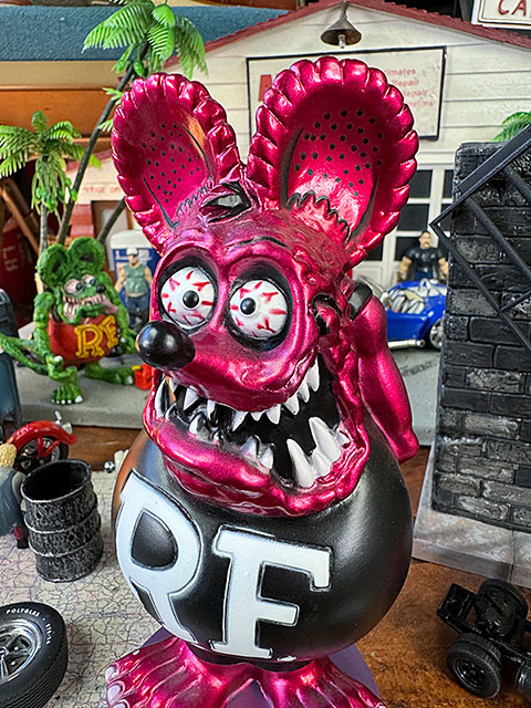 RAT FINK（ラットフィンク） ファンコ ボビングヘッド （メタリック