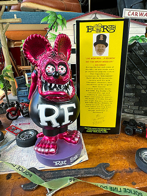 RAT FINK（ラットフィンク） ファンコ ボビングヘッド （メタリック