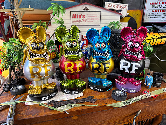 未展示品 箱付き ラットフィンク ボビングヘッド スペシャル 4体セット