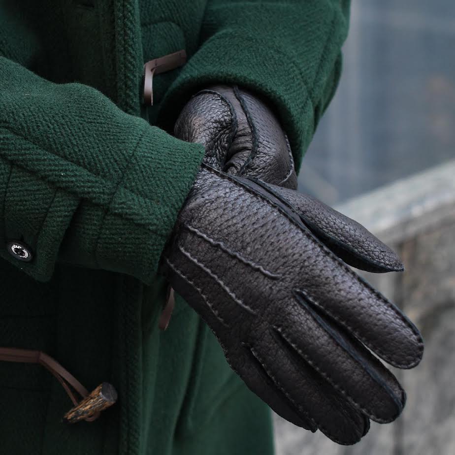 デンツ DENTS ペッカリー グローブ 手袋 未使用 黒8ハーフ 箱付き