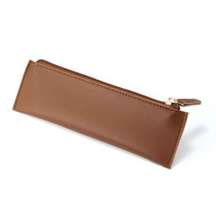 ペンケース レザー 本革 筆箱 シンプル 上品 高級感 男性 女性 メンズ