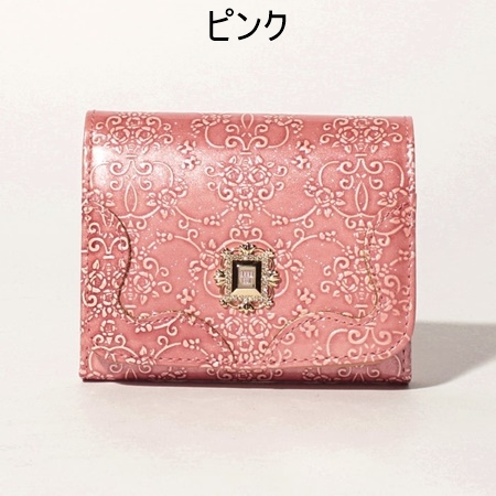 ANNA SUI（アナスイ） 折財布 ルーミー 二つ折り財布 : Clover Leaf
