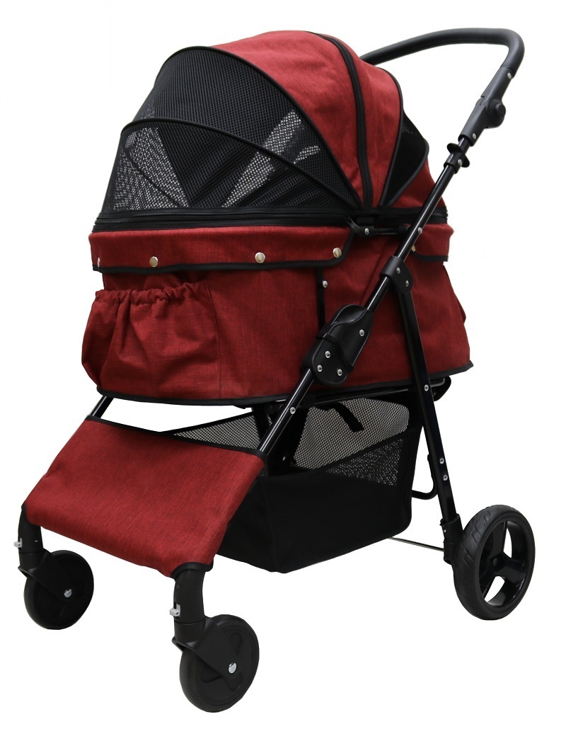 期間限定大幅値引き！耐荷重30kg！ココハート 4輪ペットカート/ペット