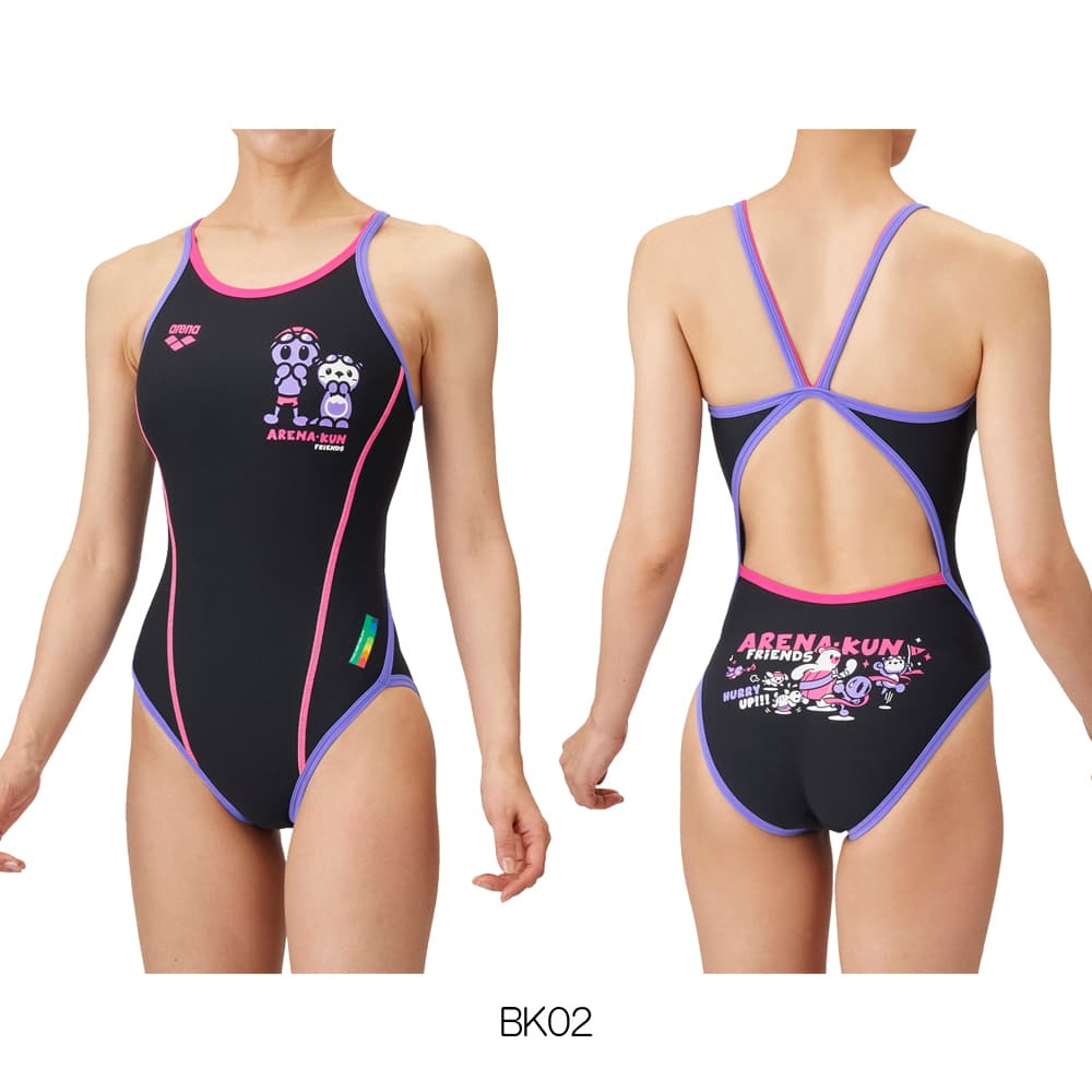 アリーナ 競泳水着 ロゴマーク入 arena レース用水着（日本体育大学