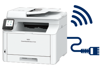 NEC レーザー複合機 NEC PR-L4F150 [A4カラープリンタ複合機 Color