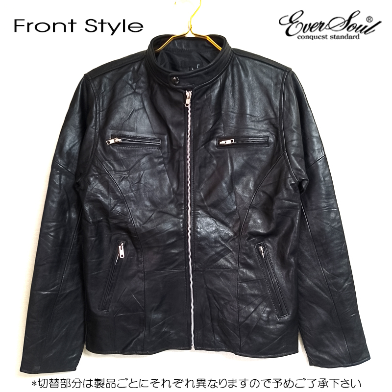 革ジャンメンズ ライダース 本革 シングル リプロダクトレザー