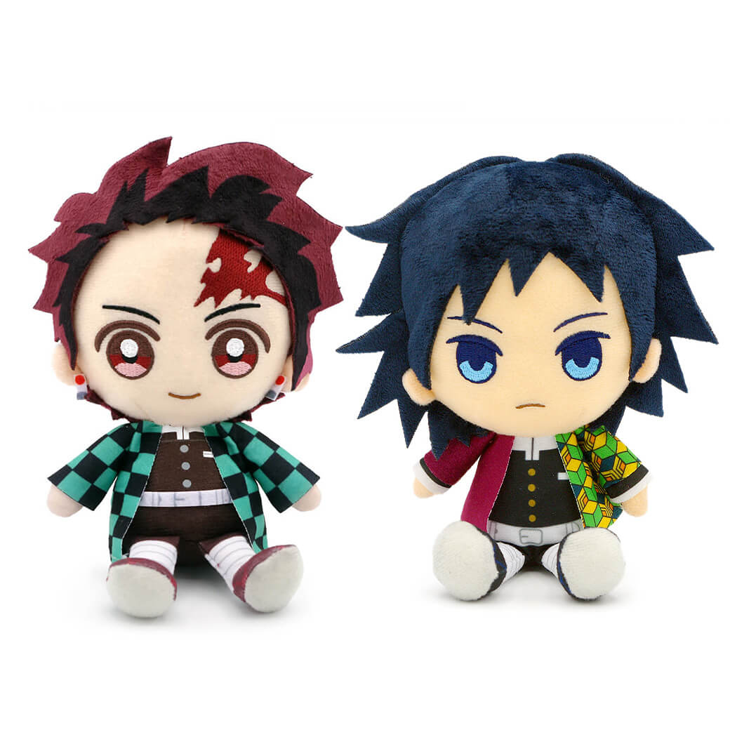 鬼滅の刃 Chibiぬいぐるみ ペアセット 炭治郎 禰豆子 善逸 伊之助 胡蝶